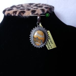 BumbleBee Stone Pendant